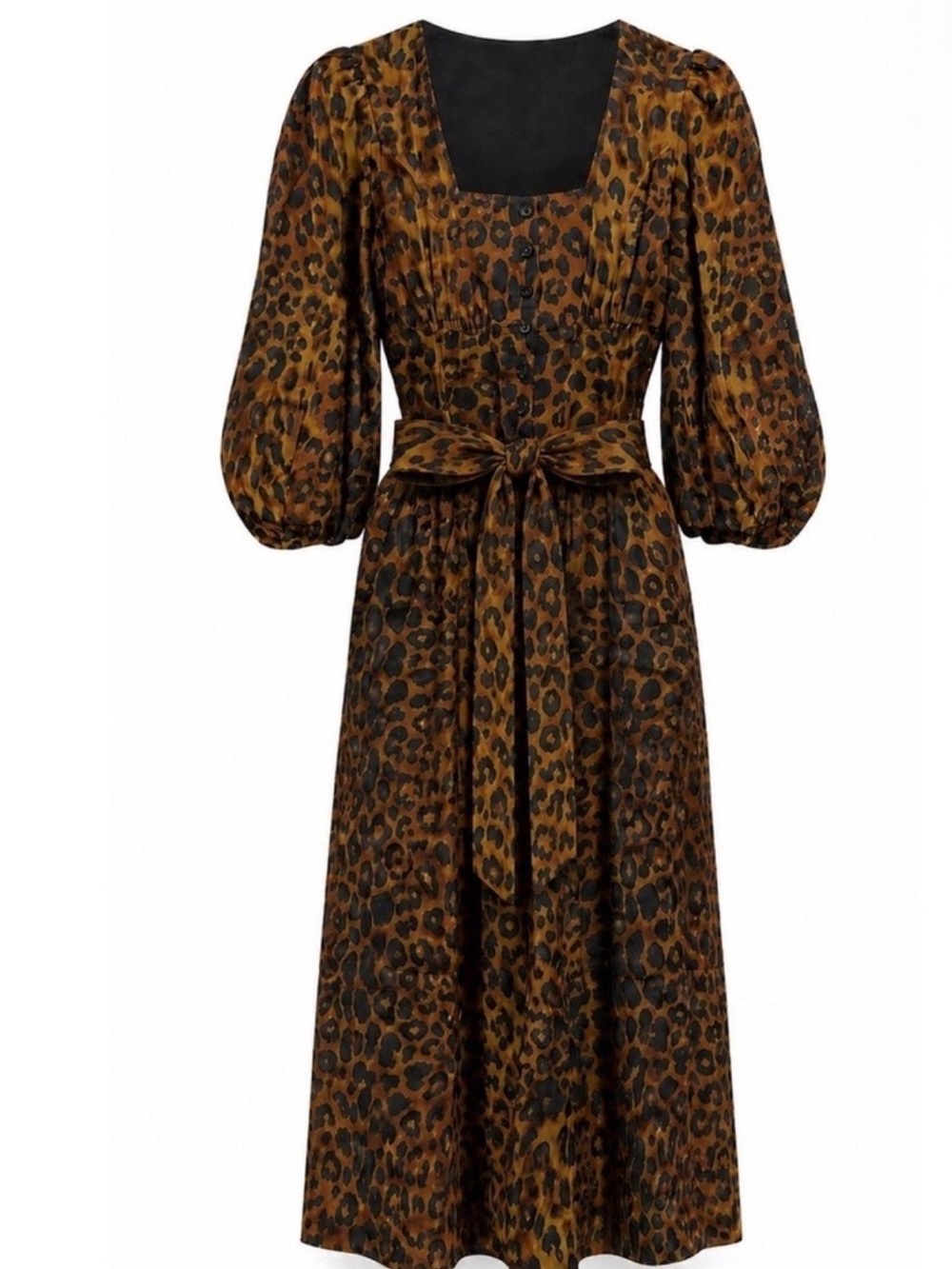 Tuckernuck - Leopard Print Graciela Dress, Size 4 - Picture 5 of 8